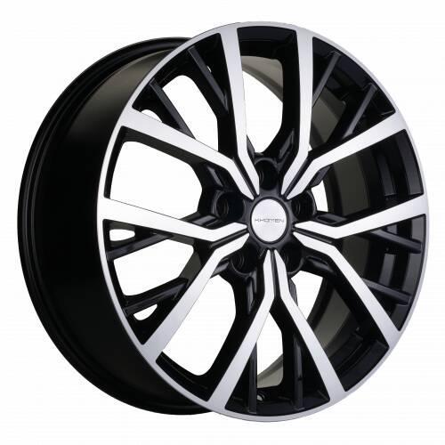 Диски Khomen KHW 1806 7x18 5*114.3 ET35 DIA66.1 Black-FP Литой