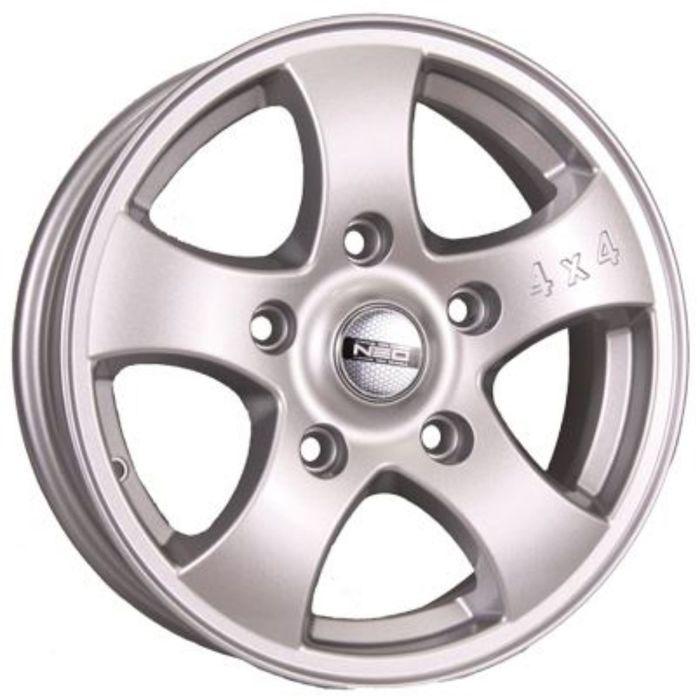 Диски Neo 641 7x16 5*139.7 ET35 DIA98 Silver Литой