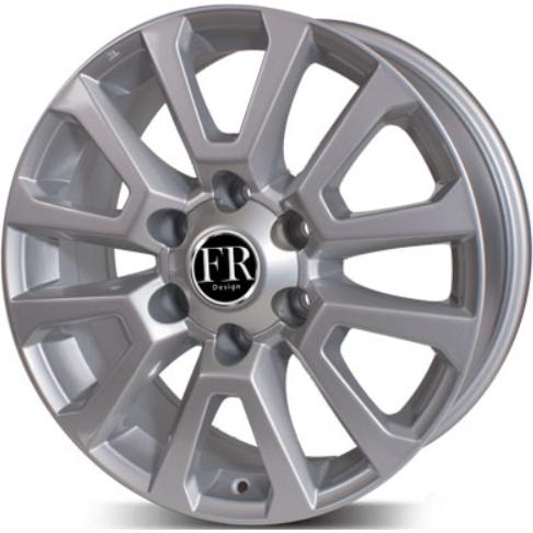 Диски Replica FR TY182 7.5x18 6*139.7 ET25 DIA106.1 Silver Литой