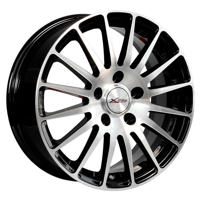 Диски X'trike X-128 6.5x16 5*110 ET37 DIA65.1 BKFP Литой