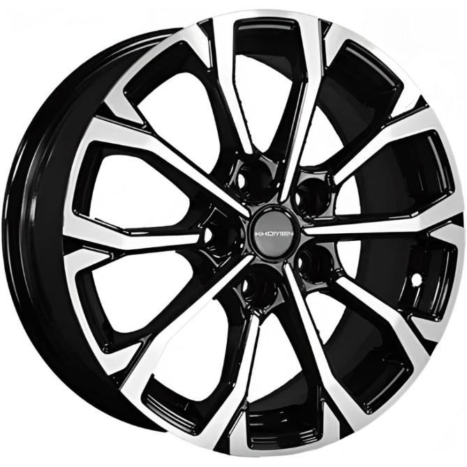 Диски Khomen KHW 1605 6.5x16 5*114.3 ET50 DIA66.1 Black-FP Литой