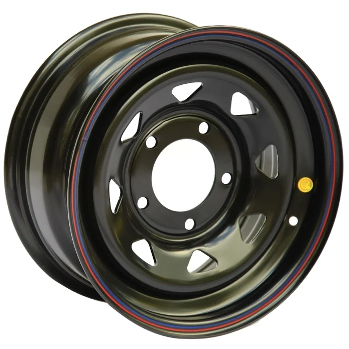 Диски Off Road Wheels Nissan/Toyota 7x16 6*139.7 ET30 DIA110.1 Black Штампованный