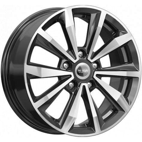 Диски K&K КС974 6.5x16 5*112 ET46 DIA57.1 Алмаз черный Литой