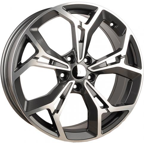 Диски Powcan BK5963 7.5x18 5*114.3 ET51 DIA67.1 GMF Литой