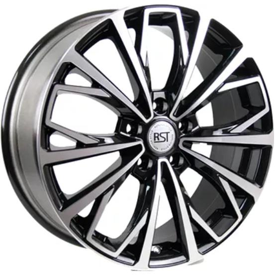 Диски RST R038 7x18 5*108 ET36 DIA65.1 BKFP Литой