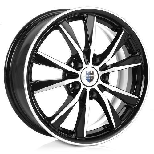 Диски K&K Спайдер 6.5x16 5*100 ET55 DIA56.1 Алмаз черный Литой