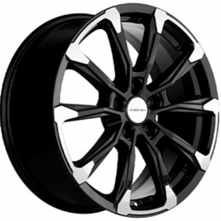 Диски Khomen KHW 1808 7.5x18 5*114.3 ET45 DIA60.1 Black-FP Литой