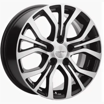 Диски Khomen KHW 1608 6.5x16 5*112 ET40 DIA66.6 Black-FP Литой