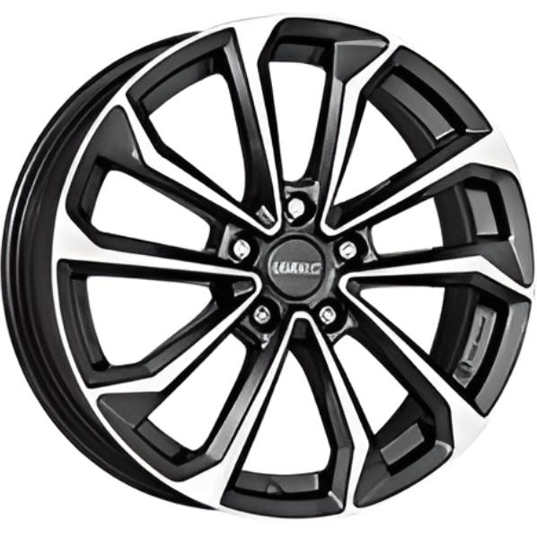 Диски Dezent KS 7.5x18 5*114.3 ET45 DIA60.1 BKF Литой