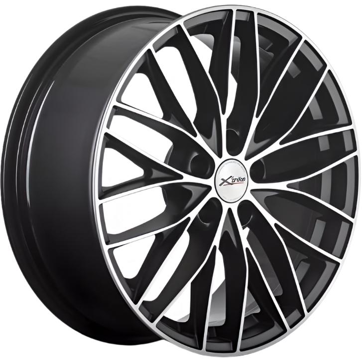 Диски X'trike X-130 7.5x18 5*100 ET45 DIA56.1 BKM/FP Литой