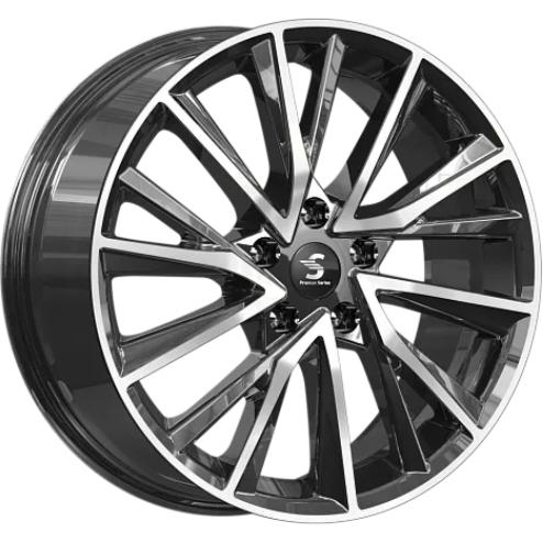 Диски K&K КР010 7.5x18 5*108 ET36 DIA65.1 Алмаз черный Литой