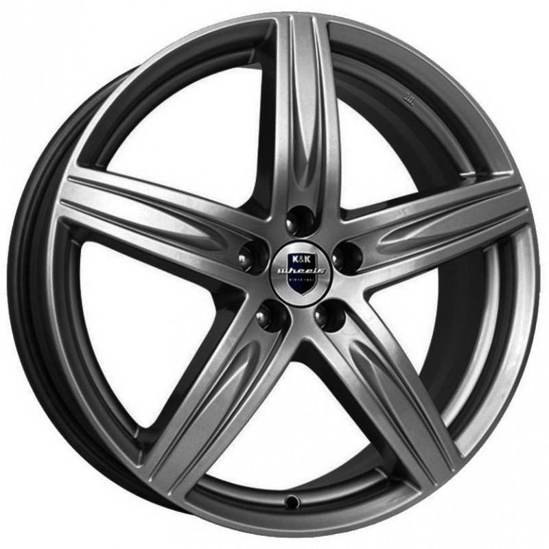 Диски K&K Андорра 6.5x16 5*114.3 ET45 DIA67.1 Дарк платинум Литой