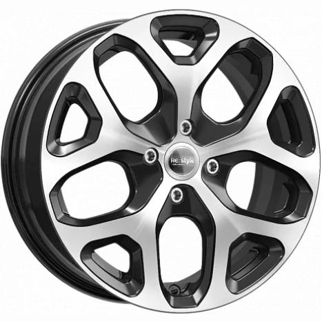 Диски Скад КС869 6.5x16 5*112 ET50 DIA57.1 Алмаз черный Литой