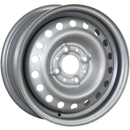 Диски Trebl 4375 5x13 4*100 ET46 DIA54.1 Silver Штампованный
