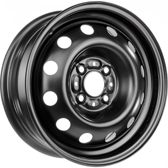 Диски Magnetto 13004 5x13 4*114.3 ET25 DIA69.1 Black Штампованный