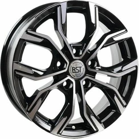 Диски RST R106 6.5x16 5*110 ET46 DIA63.3 BKFP Литой