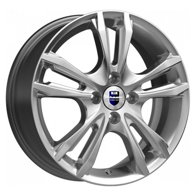 Диски K&K Samara 6x16 4*100 ET50 DIA60.1 Сильвер SK Литой