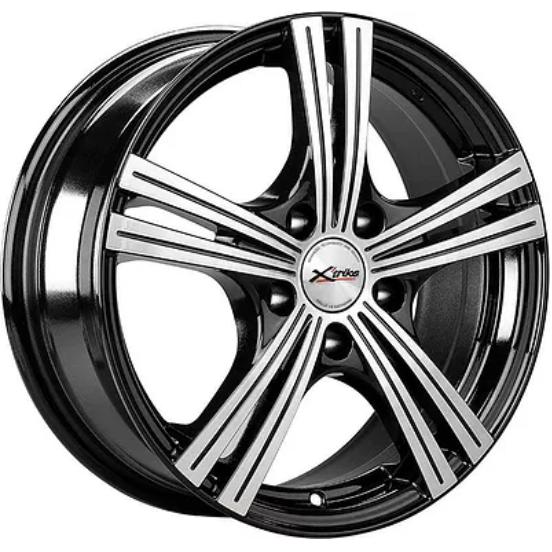 Диски X'trike X-112 6.5x16 5*100 ET45 DIA67.1 BKFP Литой