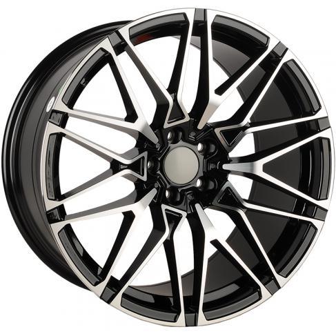 Диски KoKo Kuture 0295 9.5x22 5*112 ET30 DIA66.6 BKF Литой