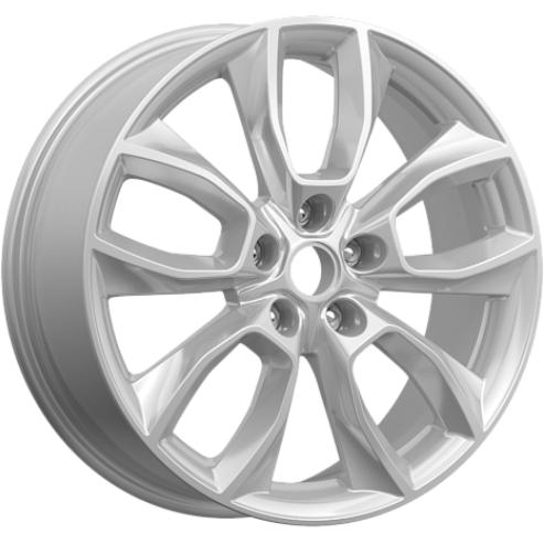 Диски K&K КР001 7x18 5*114.3 ET45 DIA60.1 Elite silver Литой