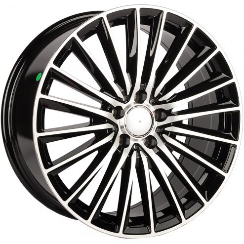 Диски Powcan 3S5909 8.5x18 5*112 ET48 DIA66.6 BKF Литой