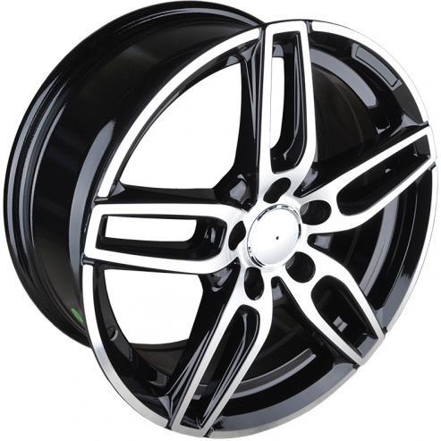 Диски Powcan BK5434 8x18 5*112 ET45 DIA66.6 BKF Литой