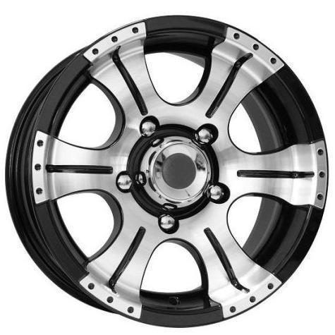 Диски K&K Байконур 8x16 6*139.7 ET0 DIA108.6 Алмаз черный Литой