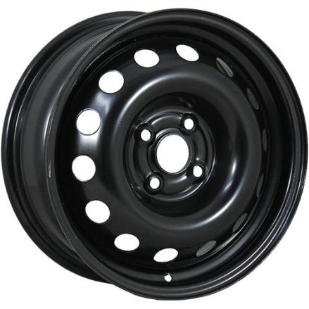 Диски Trebl 64A50C P 6x15 4*100 ET50 DIA60.1 Black Штампованный