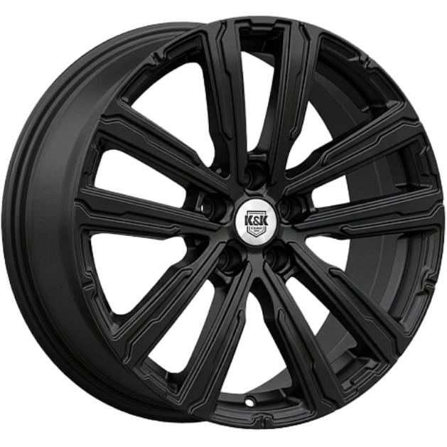 Диски K&K Аламер 7.5x18 5*114.3 ET40 DIA66.6 Черный Литой