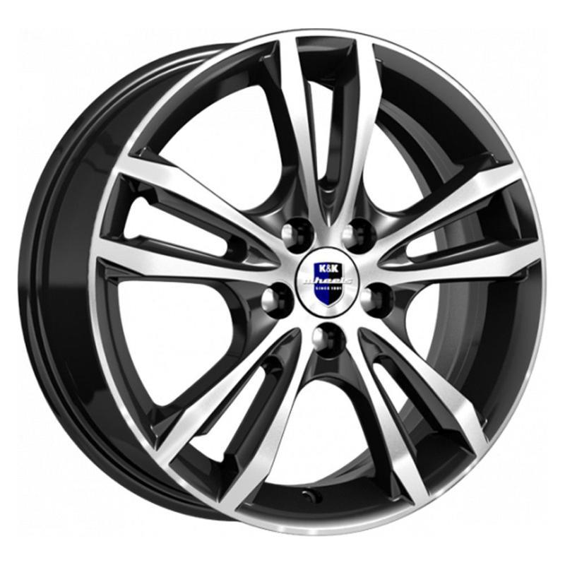 Диски K&K Samara 6x16 4*98 ET35 DIA58.6 Алмаз черный SK Литой
