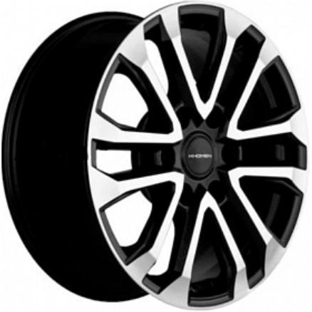 Диски Khomen KHW 1805 7.5x18 6*139.7 ET30 DIA106.1 Black-FP Литой