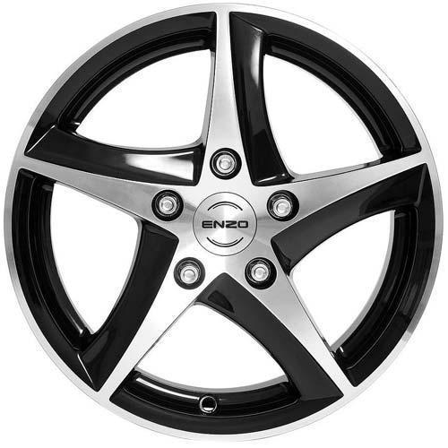 Диски Enzo 101 dark 7x16 5*114.3 ET40 DIA71.6 BFP Литой