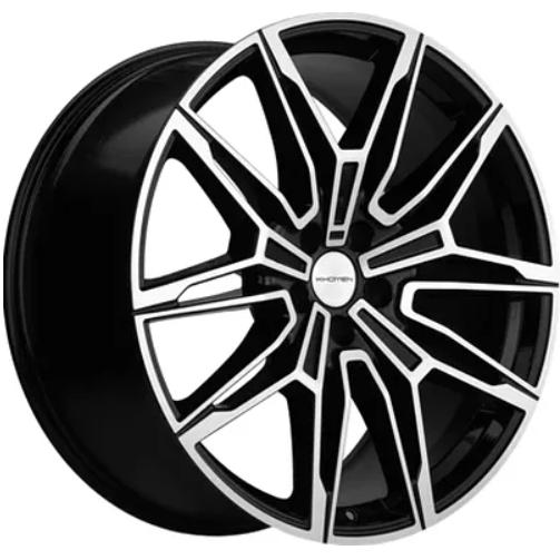 Диски Khomen KHW 2105 11x21 5*112 ET43 DIA66.6 Black-FP Литой