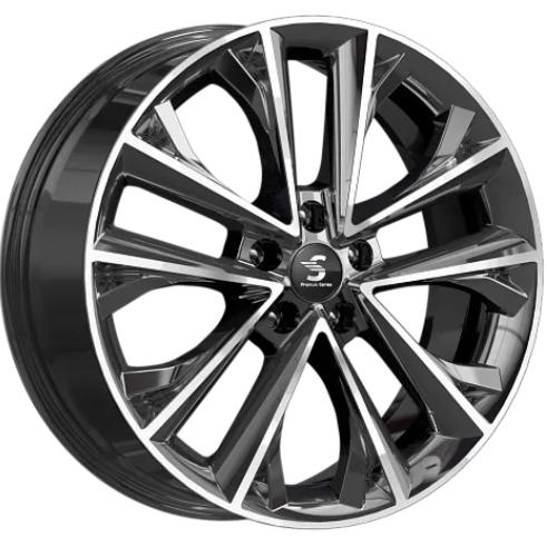 Диски Скад КР012 7x18 5*108 ET33 DIA60.1 Алмаз черный Литой