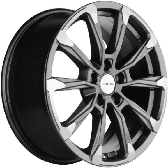 Диски Khomen KHW 1808 7.5x18 5*114.3 ET40 DIA64.1 Gray-FP Литой