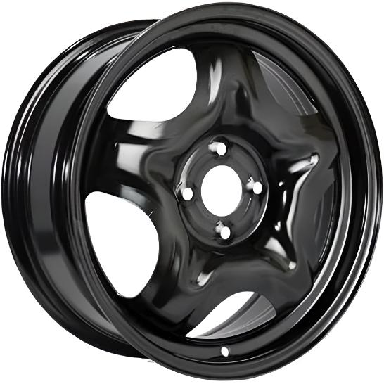 Диски ТЗСК LADA Vesta 6.5x16 4*100 ET50 DIA60.1 Black Штампованный