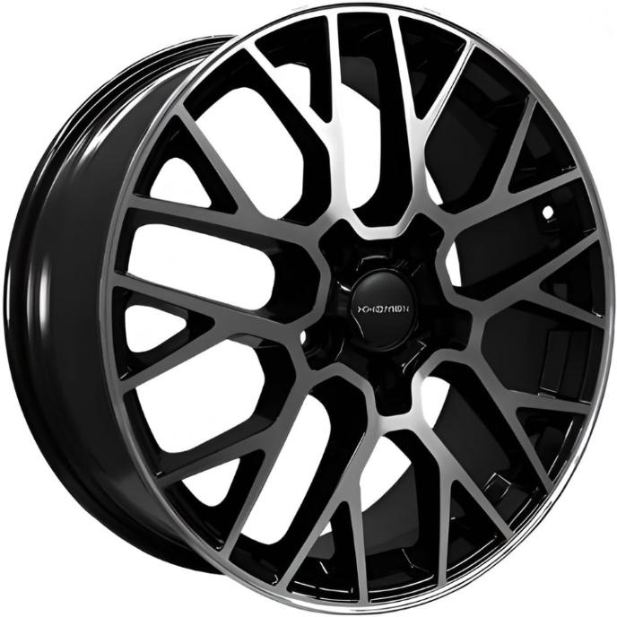 Диски Khomen KHW 1818 7x18 5*114.3 ET51 DIA67.1 Black-FP Литой