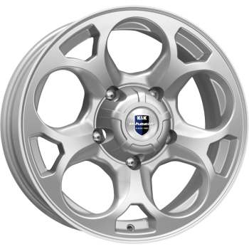 Диски K&K Линкс 7x16 5*139.7 ET35 DIA108.6 Сильвер Литой