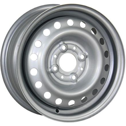 Диски Trebl 42B29C 5x13 4*98 ET29 DIA60.1 Silver Штампованный