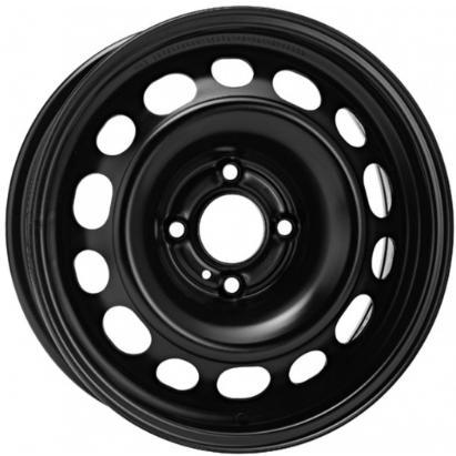 Диски KFZ 6666 6.5x16 4*100 ET37 DIA60.1 Black Штампованный