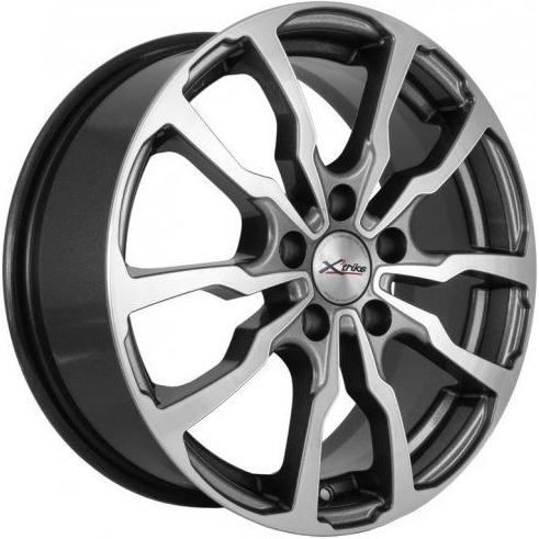 Диски X'trike X-117 6.5x16 5*100 ET38 DIA67.1 HSBFP Литой