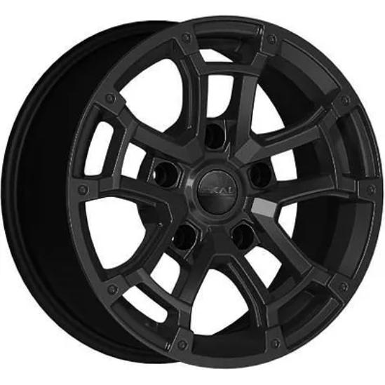 Диски Скад Барахас 7x16 5*139.7 ET15 DIA98.5 Черный бархат Литой