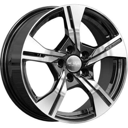 Диски K&K КС1053 6.5x16 5*110 ET43 DIA63.3 Алмаз черный Литой