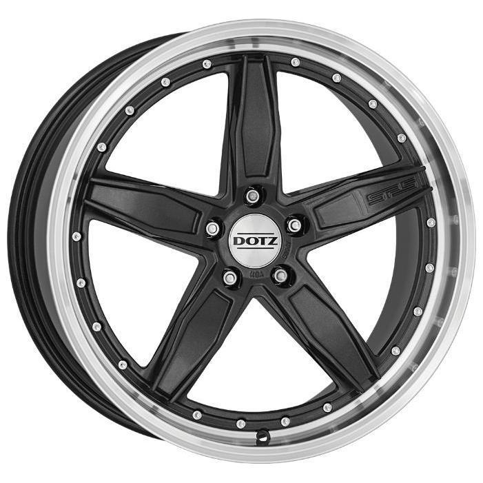 Диски Dotz SP5 dark 8.5x19 5*112 ET25 DIA70.1 HBLP Литой