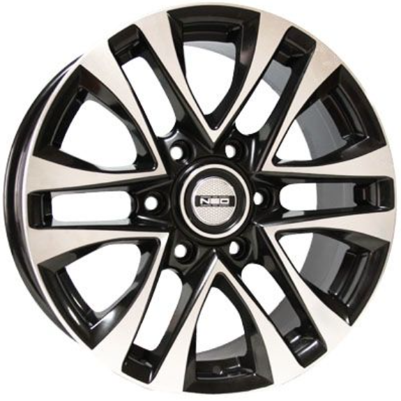 Диски Neo 832 7.5x18 6*139.7 ET25 DIA106.1 BFP Литой