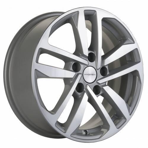 Диски Khomen KHW 1612 6.5x16 5*114.3 ET47 DIA66.1 Silver-FP Литой