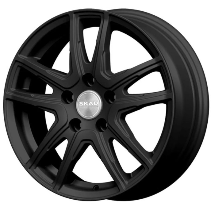 Диски Скад Сидней 6x16 4*100 ET41 DIA60.1 Черный бархат Литой