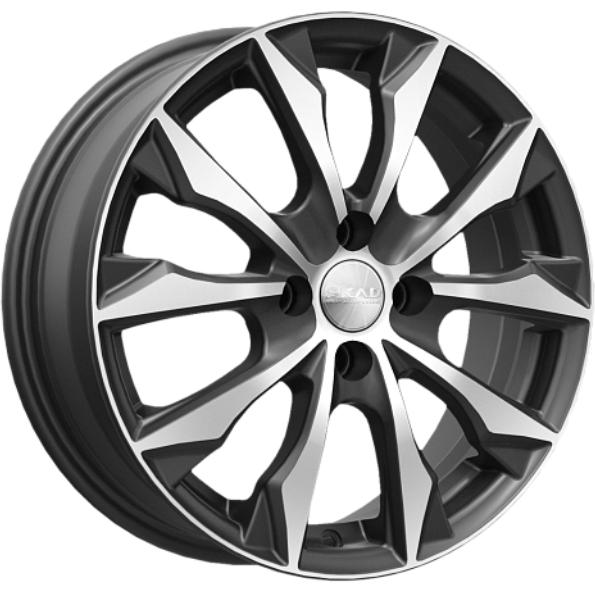 Диски Скад Нагоя 6x16 4*100 ET45 DIA60.1 Алмаз матовый Литой
