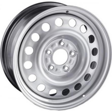 Диски Trebl X40026 6.5x16 5*114.3 ET45 DIA54.1 Silver Штампованный