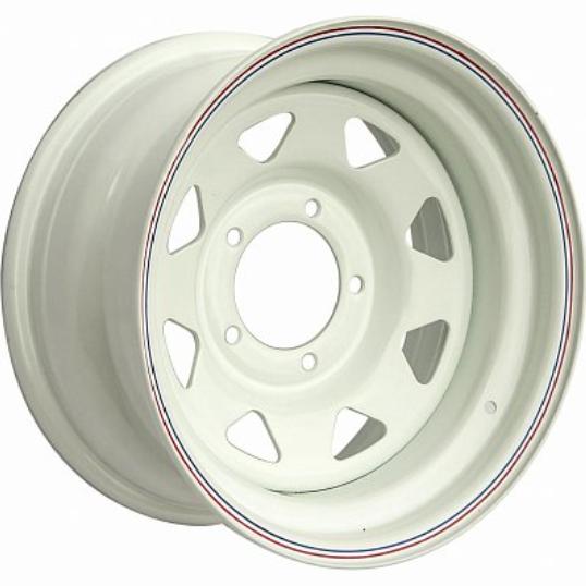 Диски Off Road Wheels УАЗ 8x16 5*139.7 ET-10 DIA110.1 White Штампованный